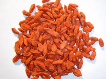 fruta gojiberry desidratada