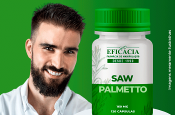 Conheça o Saw Palmetto 160 mg da Farmácia Eficácia
